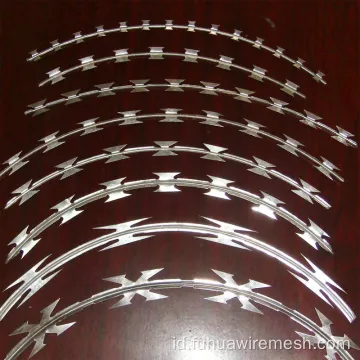 Safety jala pagar concertina razor wire